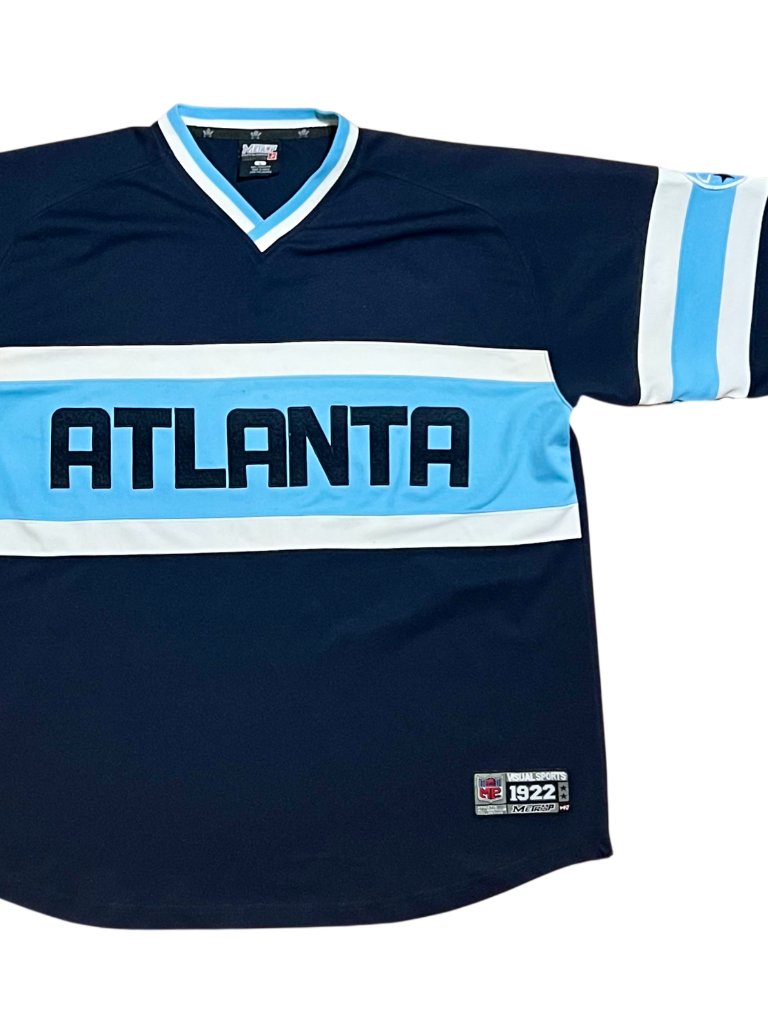 Atlanta Metros Vintage Y2k Embroidered Meir 22 Visual Sports Jersey Mens Large
